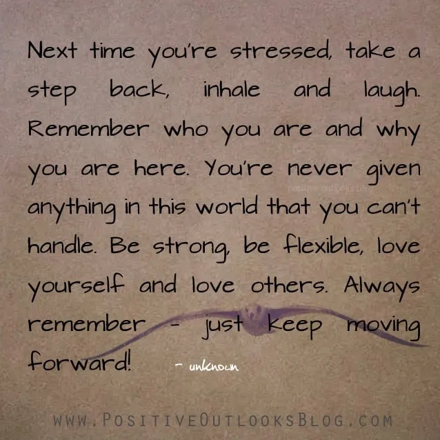 The Next Time You're Stressed