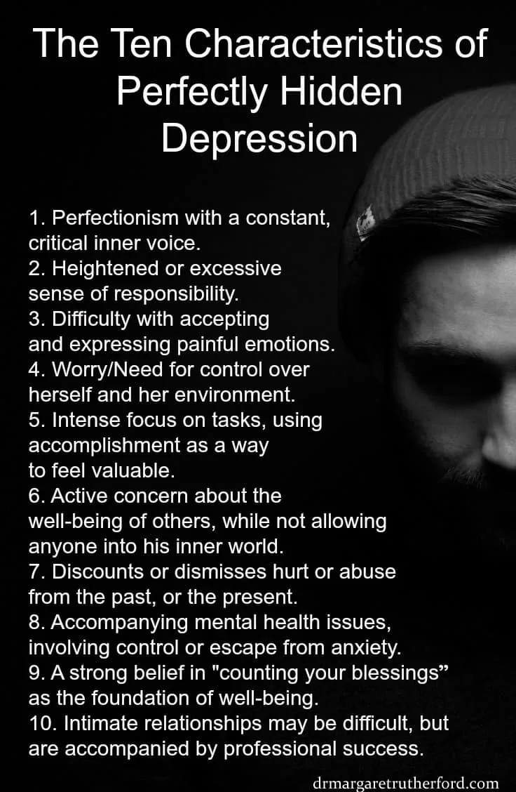 How To Know If You Experience Perfectly Hidden Depression: A