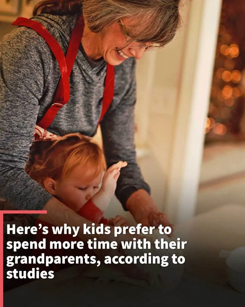 Here’s why kids prefer to spend more time with their grandparents, according to studies