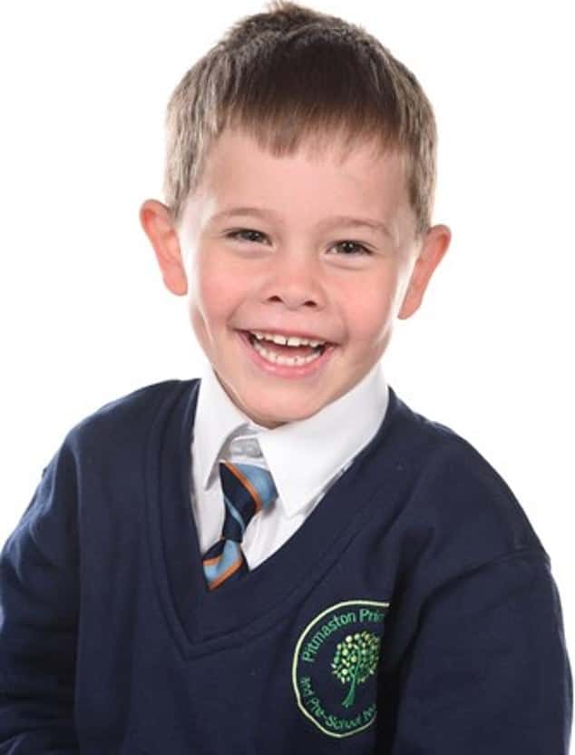 A photo of Oscar Saxelby-Lee before he was diagnosed with acute lymphoblastic leukemia