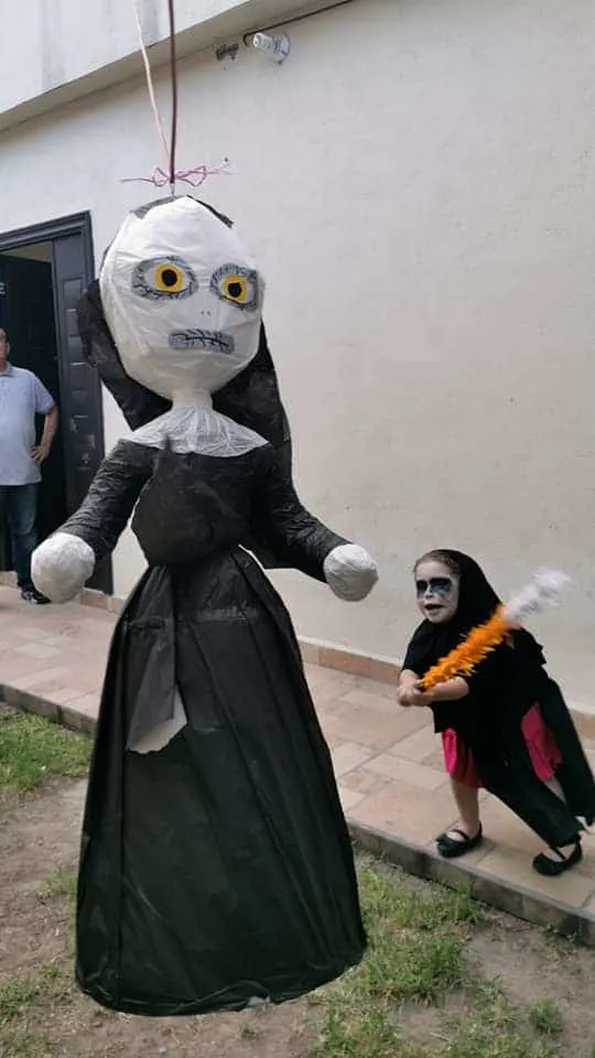 Toddler insists on scary nun-themed birthday party - the internet loves it