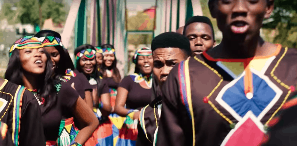 Music That Makes Us Proud African Sarong Black People DT02