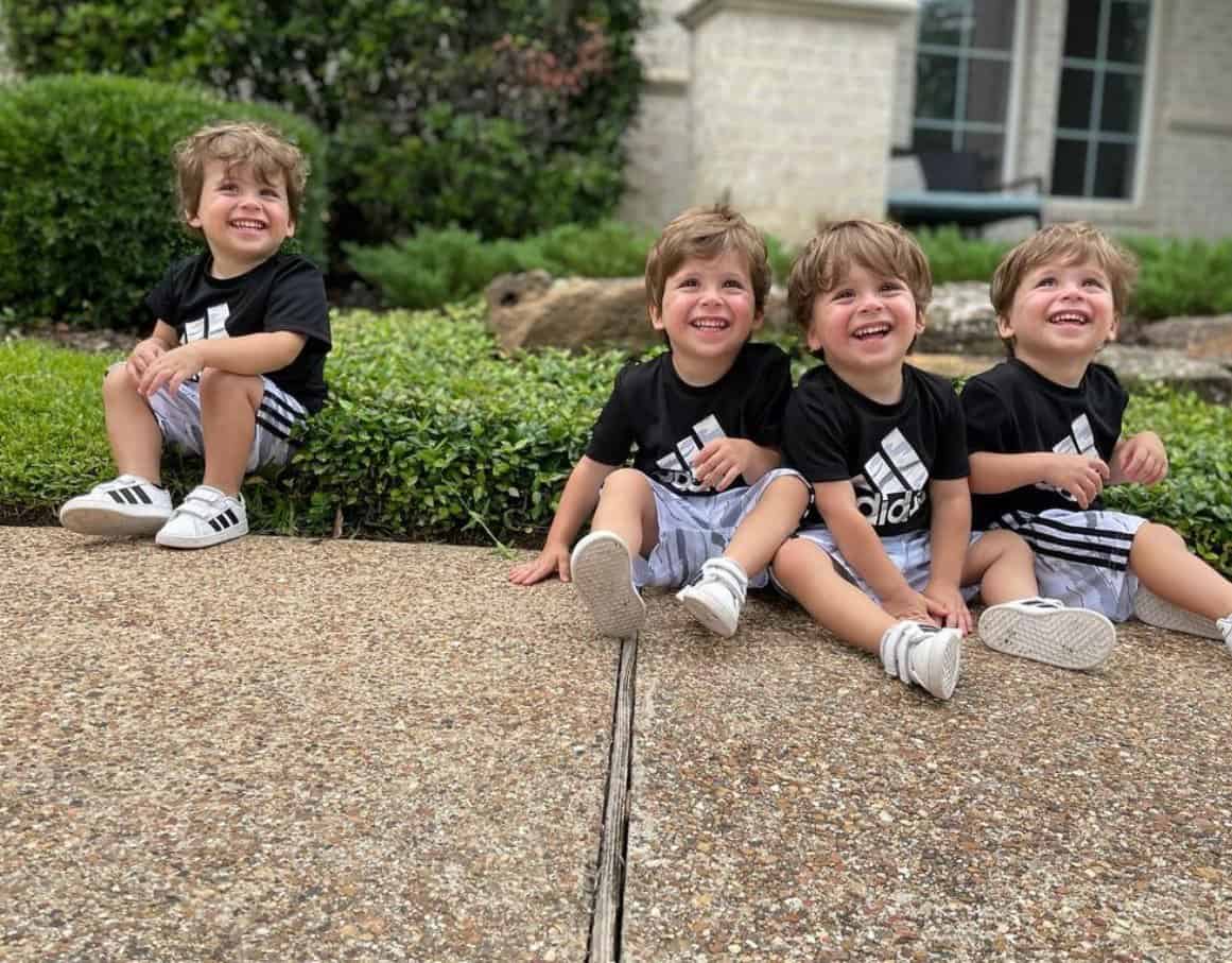 Parents surprised when they told they're having quadruplets