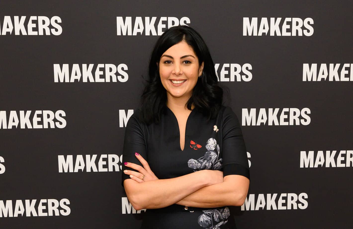 Diana Trujillo at the 2019 MAKERS Conference