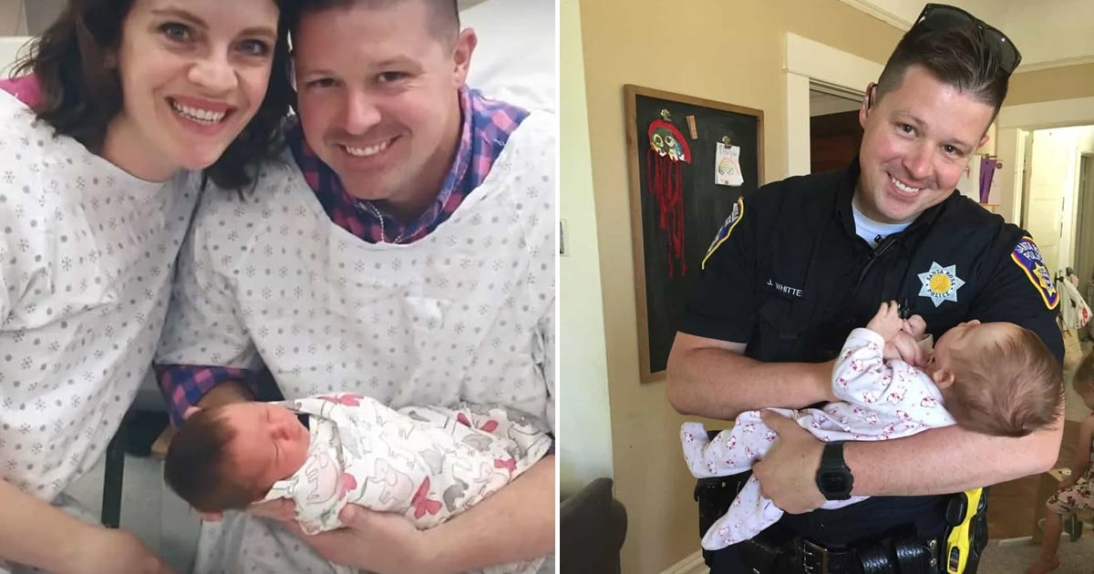 Officer adopts baby of homeless woman he became friends with