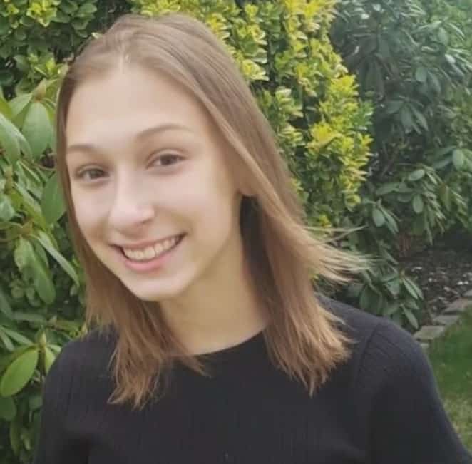 Gwen Cinquemani, a 17-year-old who received a bone marrrow transplant three years ago