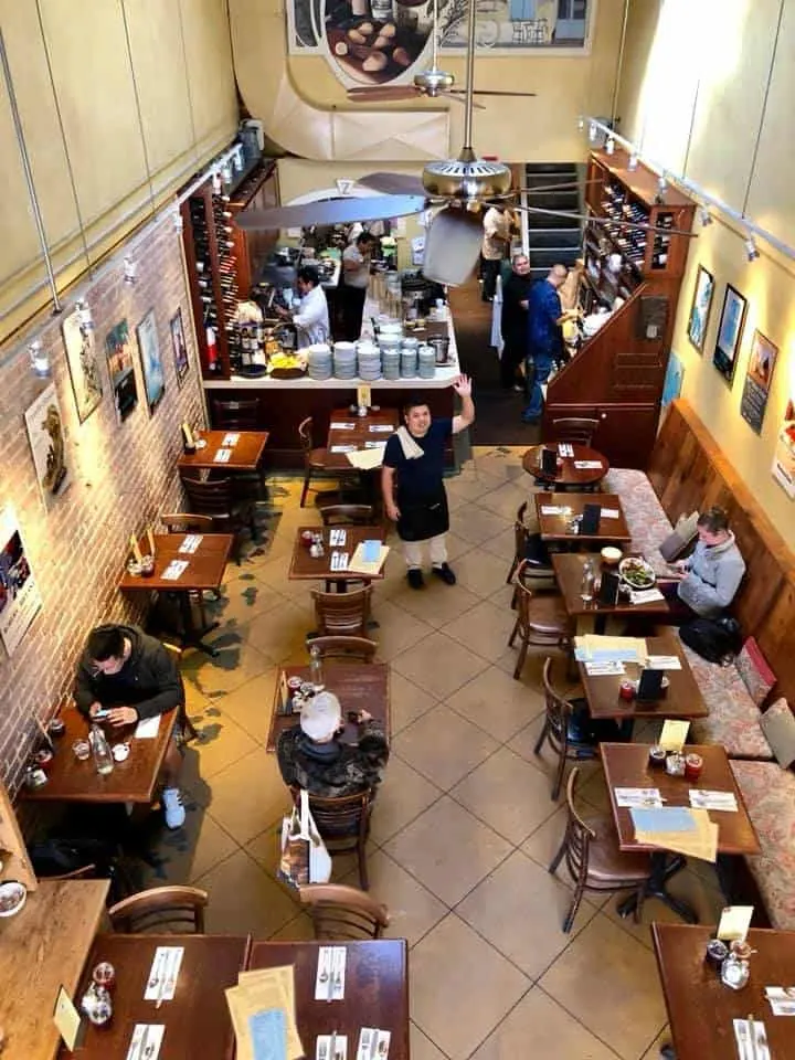 Zazie restaurant's interior