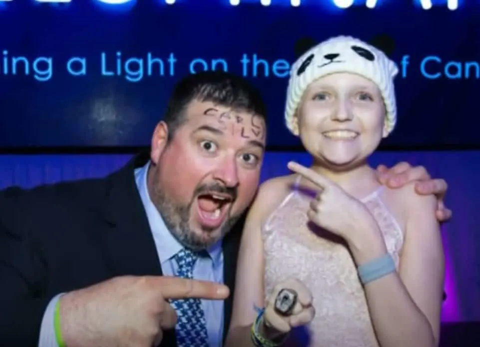 Joe Andruzzi Foundation which helps cancer patients. 