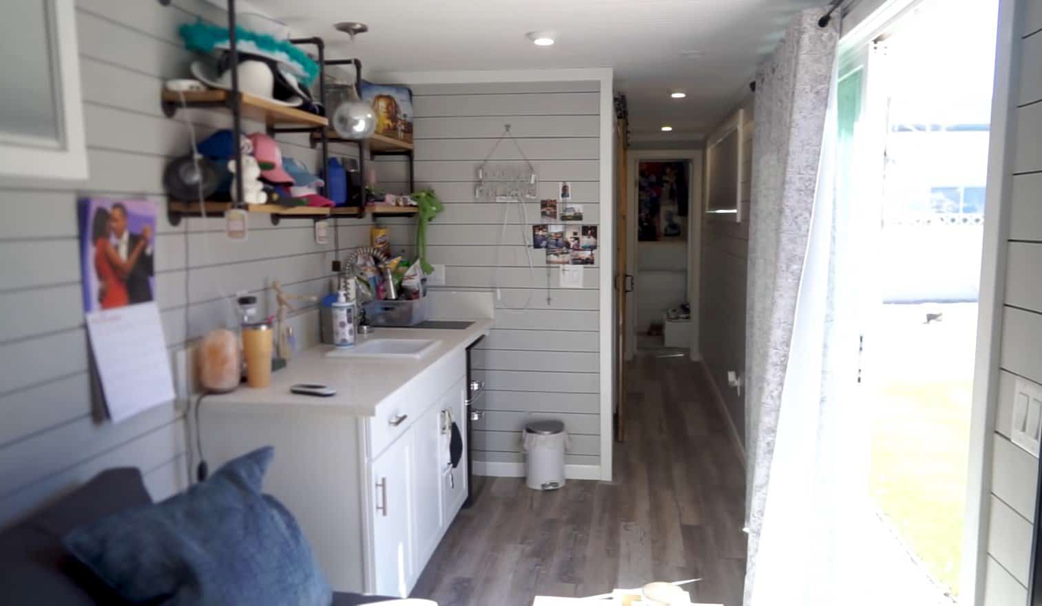 Inside the container home