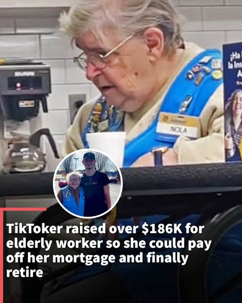 TikToker raised over $186K for elderly worker so she could pay off her mortgage and finally retire