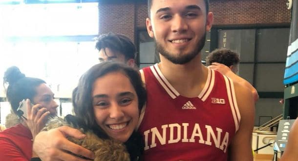 Anthony and Lauren at Indiana University