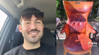 Justin Miller bought a Frits Henningsen chair from a seller on Facebook Marketplace for only $50.