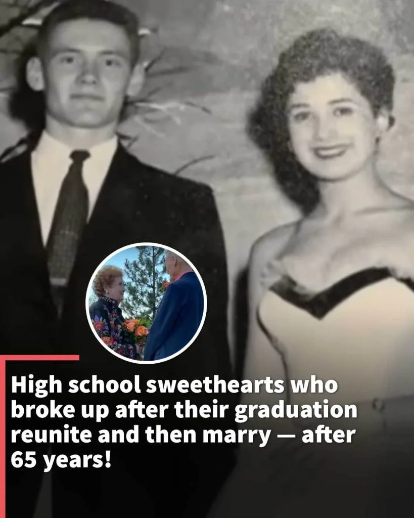 High school sweethearts who broke up after their graduation reunite and then marry — after 65 years!
