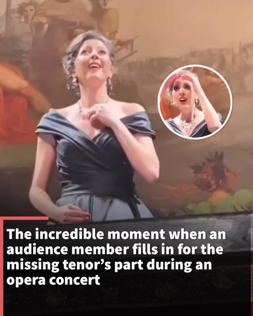 The incredible moment when an audience member fills in for the missing tenor’s part during an opera concert