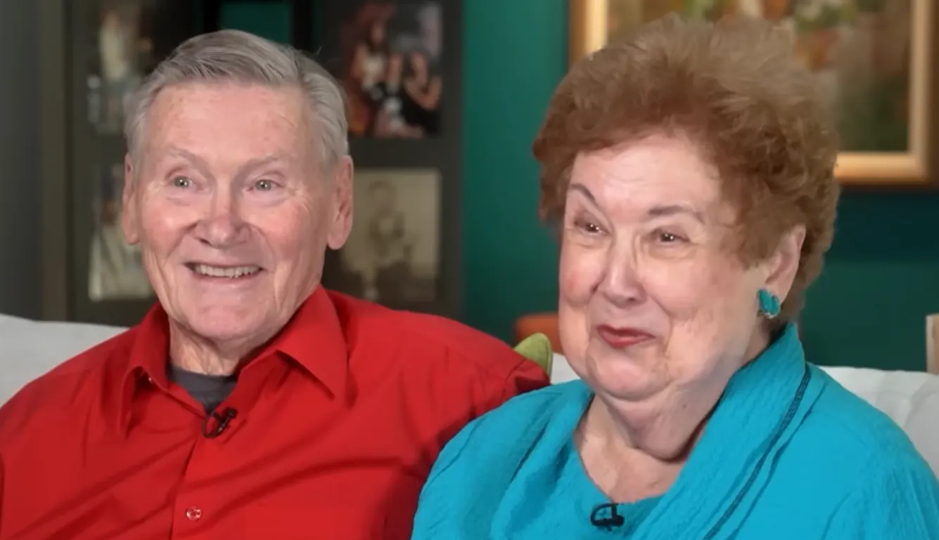 Eddie and Caroline are high school sweethearts who finally marry after 65 years apart.