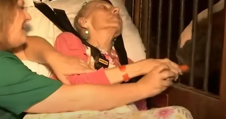 Old woman's dying wish was granted by her hospice