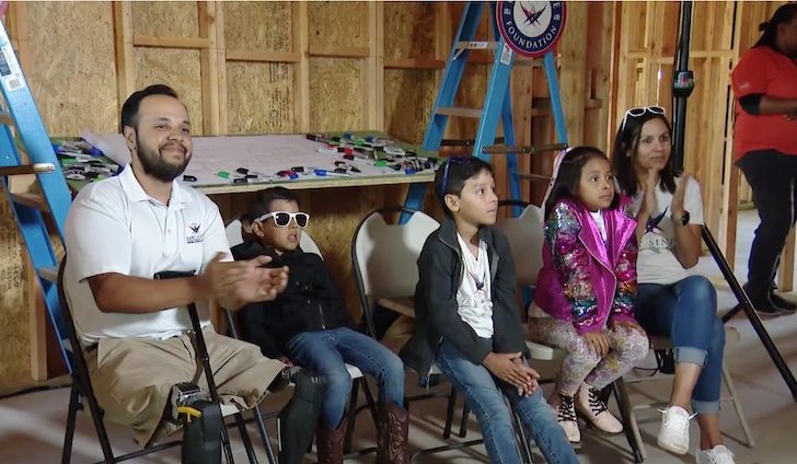 Marine veteran and family get a new mortgage-free home from Gary Sinise Foundation.