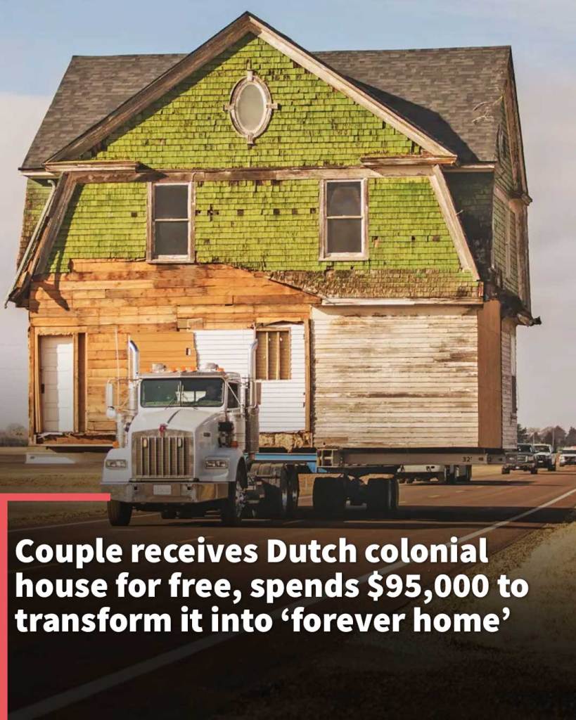 Couple receives Dutch colonial house for free, spends $95,000 to transform it into ‘forever home’