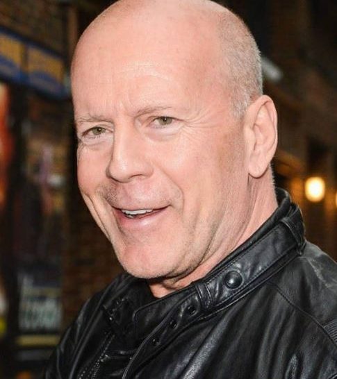Bruce Willis is one of the bald celebrities who look confident and attractive