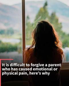Instagram Stories: Eight reasons why forgiving a parent can be challenging and difficult.