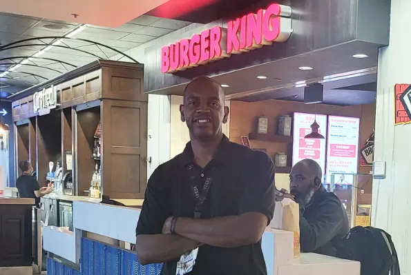 Kevin Ford has been working for Burger King for 27 years