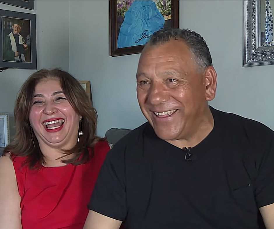 Juan and Rosa Navaez, a couple at the golden years who decided to adopt five siblings.
