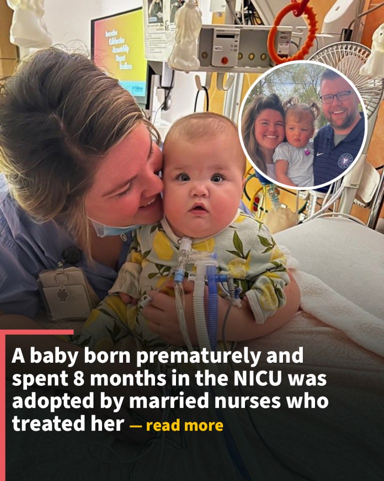 Baby Born Prematurely Adopted by NICU Nurses