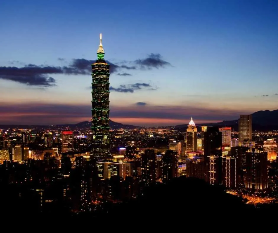 Taipei, Taiwan tall buildings