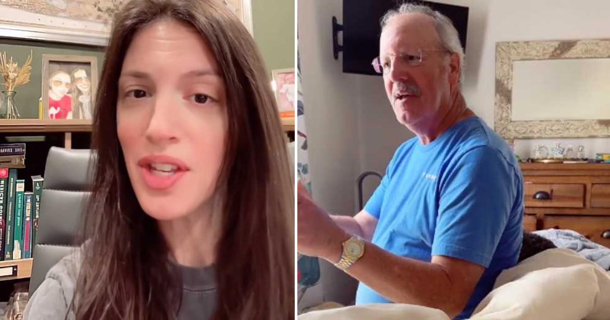 Dad Comforts Daughter Going Through Divorce