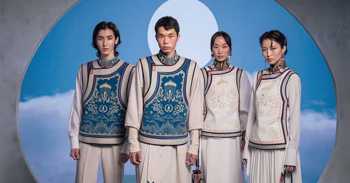 Mongolian olympic uniform