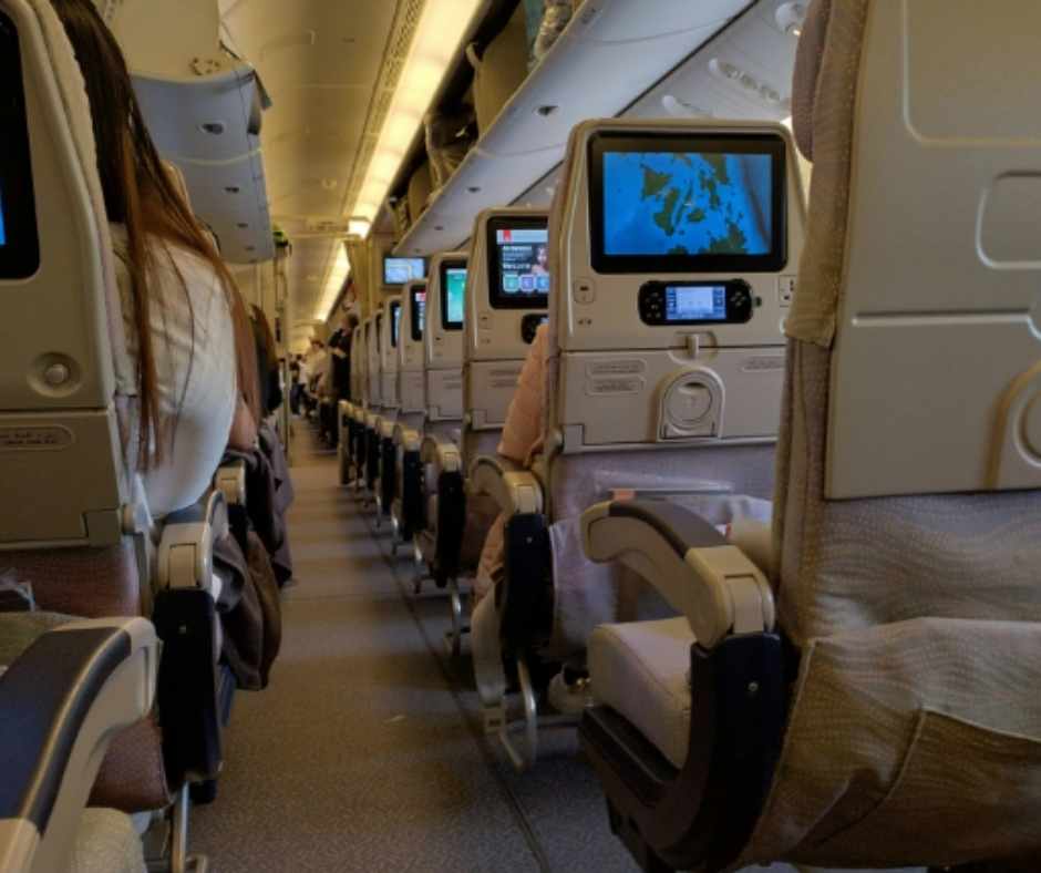 Airplane seats